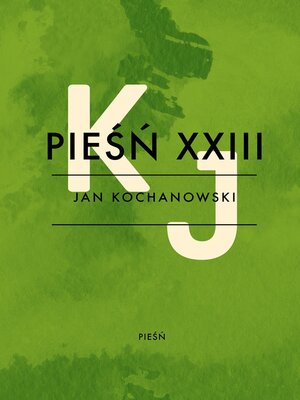 cover image of Pieśń XXIII